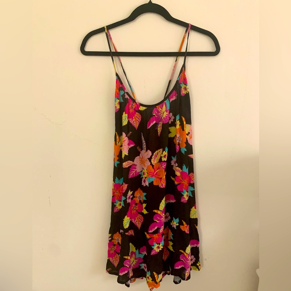 Roxy summer fling mini dress, beachy small